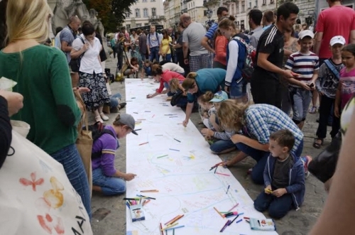 Українська молодь написала лист Папі Франциску.(ФОТО)